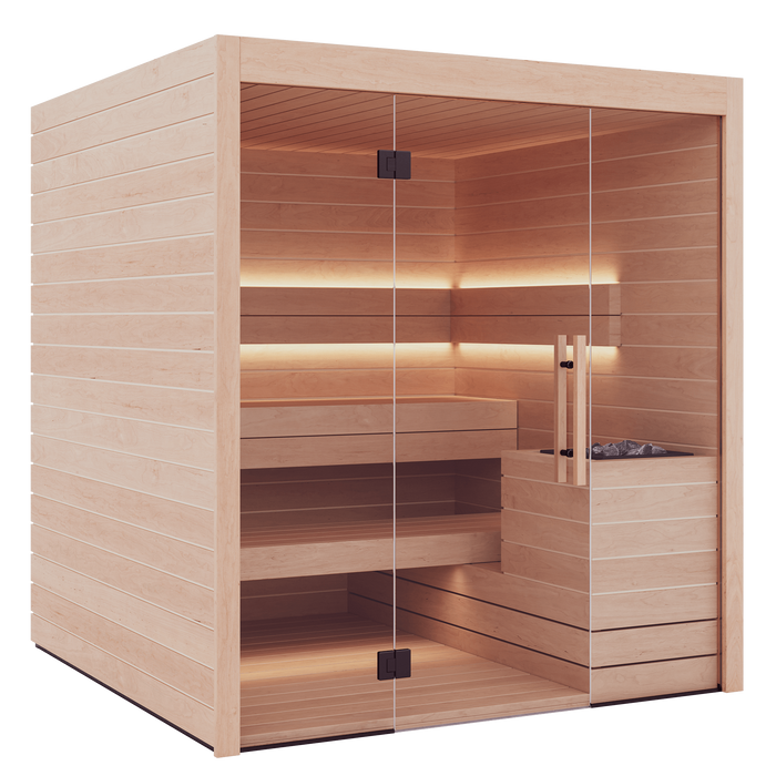 Auroom Lumina 3-4 Person Indoor Traditional Sauna