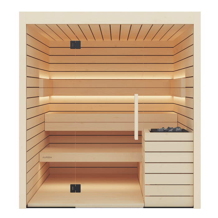 Auroom Lumina 2-Person Indoor Traditional Sauna