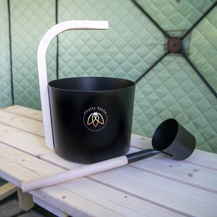 Firefly Spark | Full Portable Sauna Kit (Tent, Stove, Bench, Rocks + more)