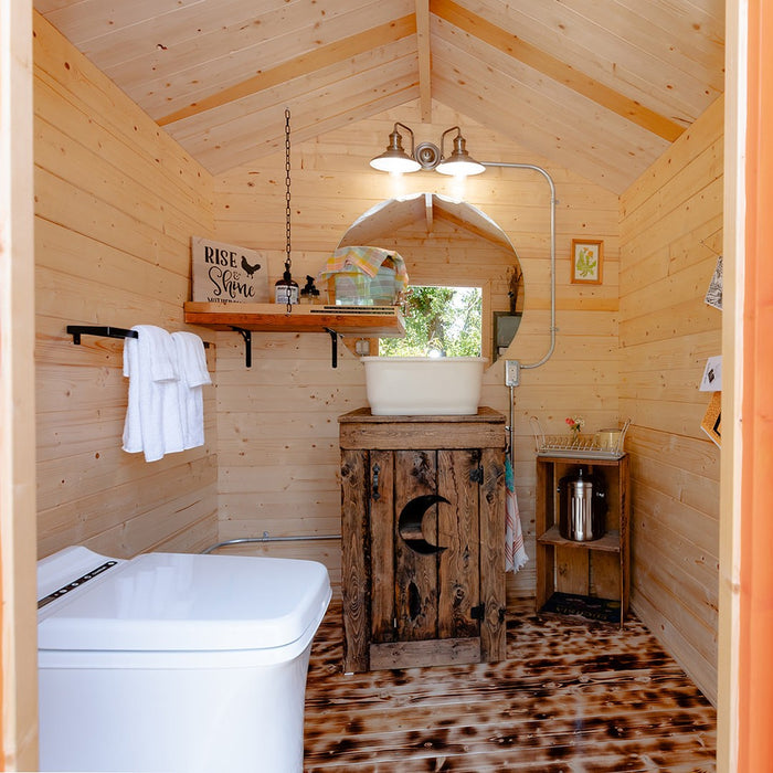 Bunkie Life™ Bathroom Cabin Kit | 34 ft²