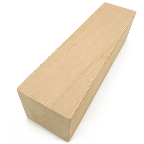 Prosaunas Sauna Wood, Vertical Grain, Clear Grade A+ Cedar 4"x4" Support Material