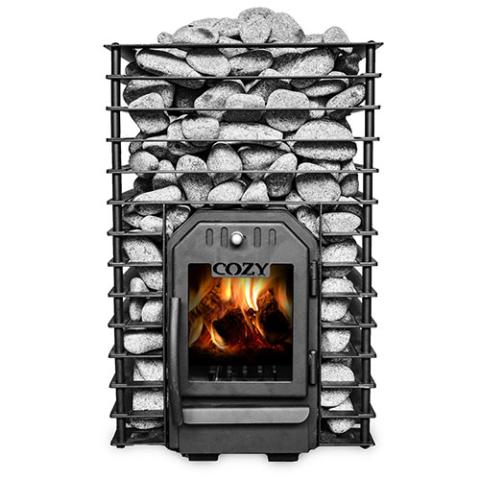 Cozy Heat Quattro 12kW Wood Burning Sauna Stove