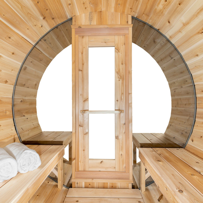 Dundalk Leisurecraft Canadian Timber 6 personas Tranquility MP Barrel Sauna | CTC2345MP 