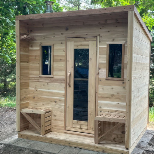 True North outdoor traditional cabin sauna