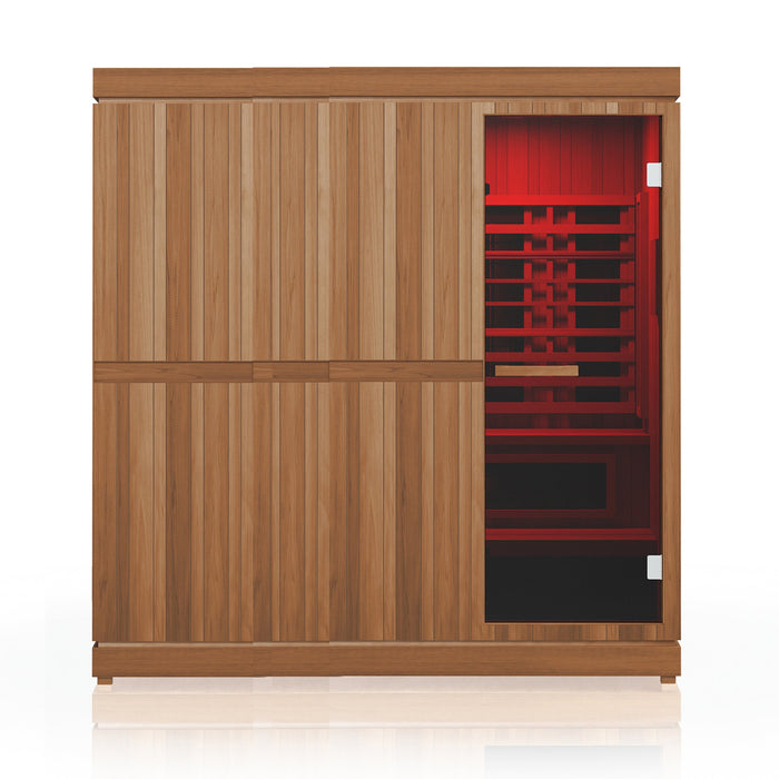Finnmark Designs Trinity 4-Person Infrared & Traditional Steam Sauna | FD-KN005