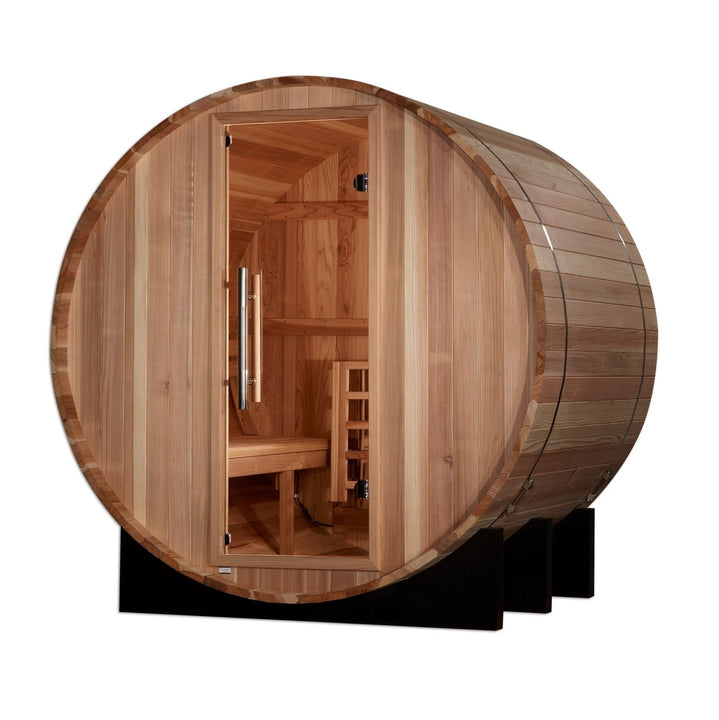 Golden Designs St. Moritz Cedar Barrel Sauna