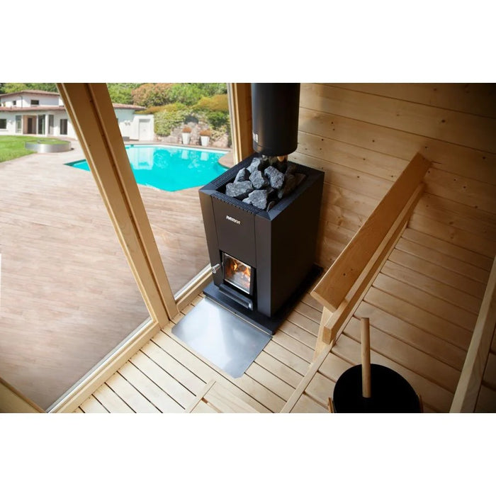 Estufa de sauna de leña Harvia Linear 22 de 26,1 kW | WK200C 