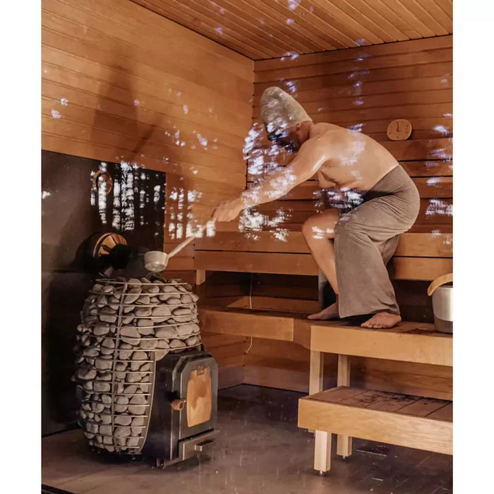 HUUM Thru-Wall Sauna Wood Stove Chimney Kit | Stainless Steel