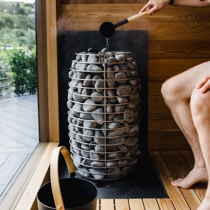 HUUM HIVE MINI Sauna Heater Package w/ UKU Wifi Controller and Stones