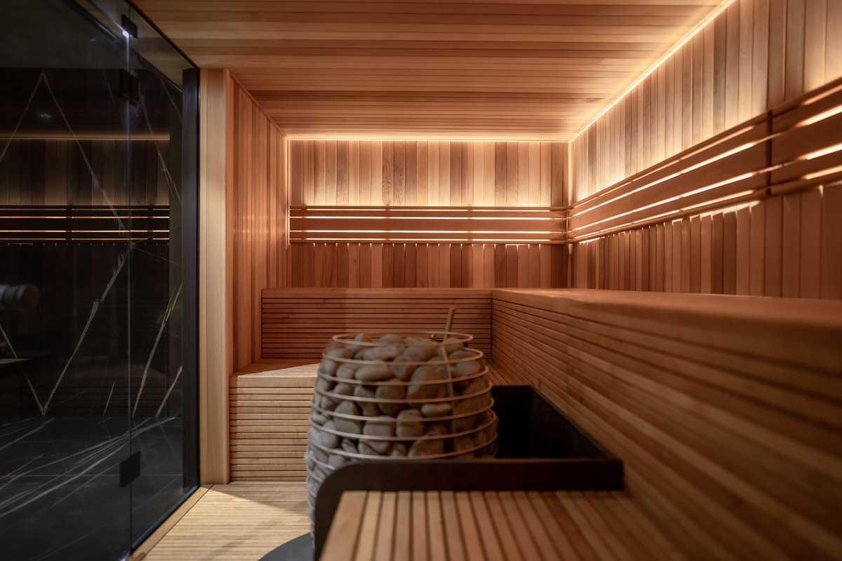 indoor custom sauna huum heater 