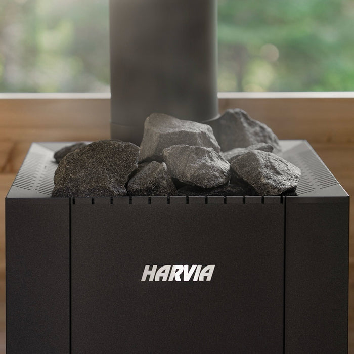 Harvia Linear 16 Wood Burning 17.9kW Sauna Stove | WK160C