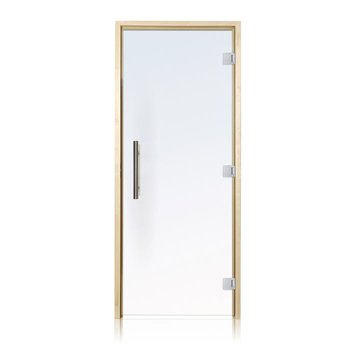 Prosaunas Pre-Hung Clear Glass ADA Sauna Door w/ Aspen Frame | 36x80