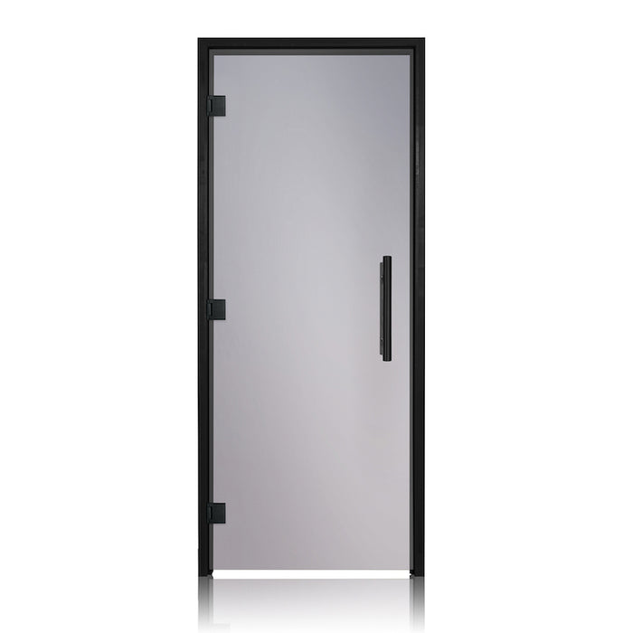 Prosaunas Pre-Hung Tinted Glass ADA Sauna Door w/ Black Alder Frame | 36x80