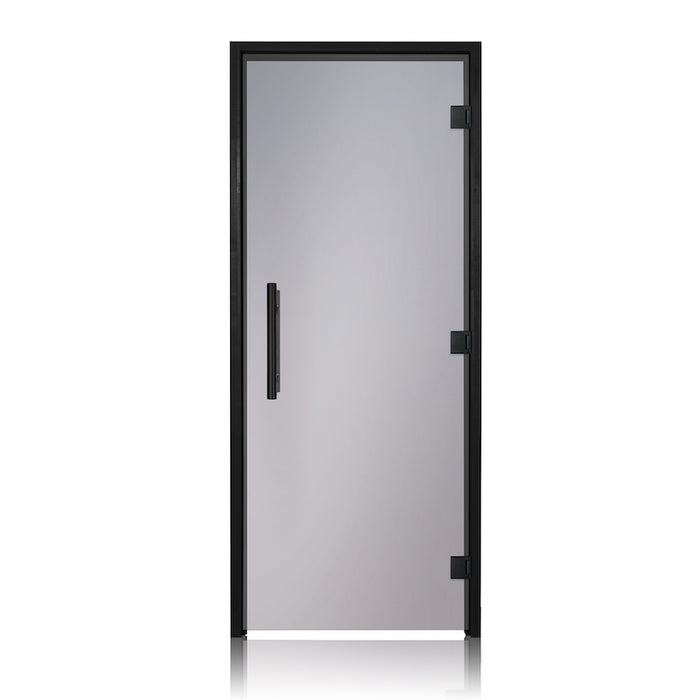 Prosaunas Pre-Hung Tinted Glass ADA Sauna Door w/ Black Alder Frame | 36x80