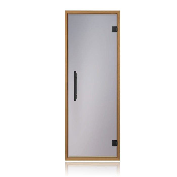 Prosaunas Pre-Hung Tinted Glass Sauna Door w/ Thermo-Aspen Frame | 24x73