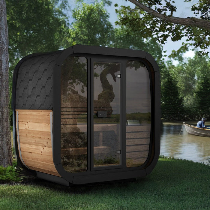 Sauna Life, sauna cúbica de 4,1 pies de largo para 3 personas | Modelo CL4G