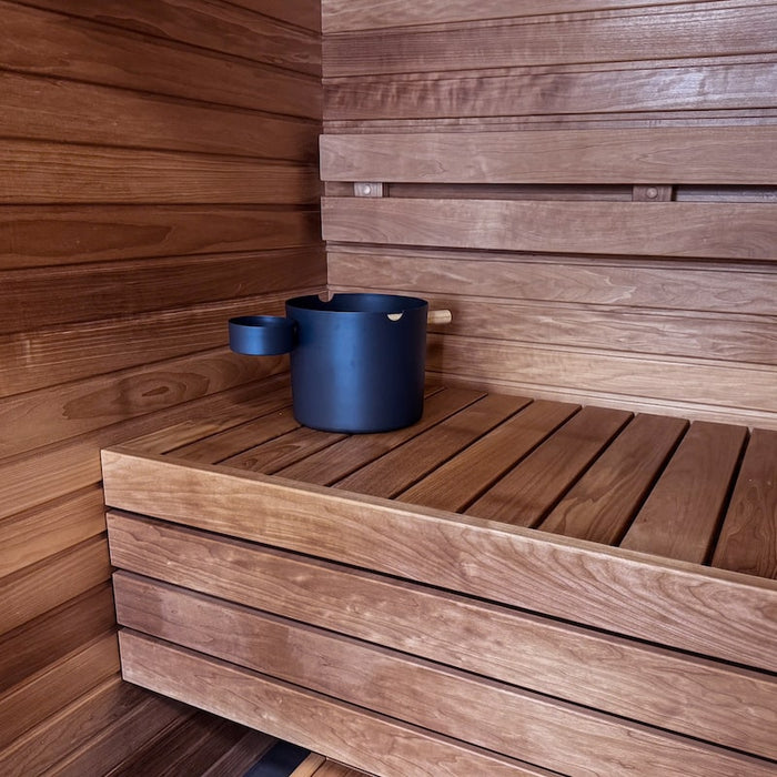 Prosaunas 桑拿木，Thermo-Aspen 1"x1" 方形成型 | WOOD684