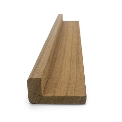 Thermory Sauna Wood, Thermo-Radiata Pine 1"x2" Right Angle Molding | VLI0074