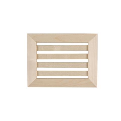 Thermory Aspen Sauna Room Vent Grille, 7.5" x 5.9"