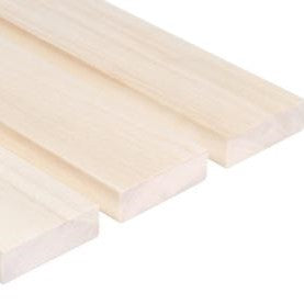 Thermory Sauna Wood, Aspen 1"x4" Bench Material  | VLL0002
