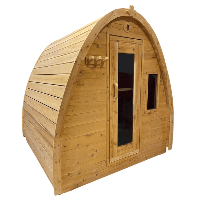 Sauna al aire libre True North Large Pod para 4-8 personas
