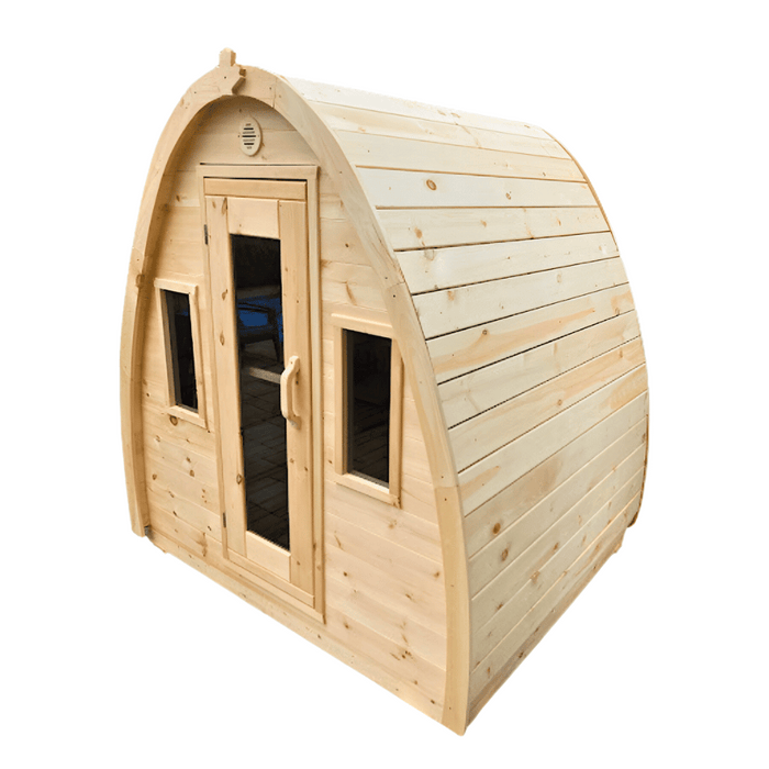 Sauna al aire libre True North Pod para 4-8 personas