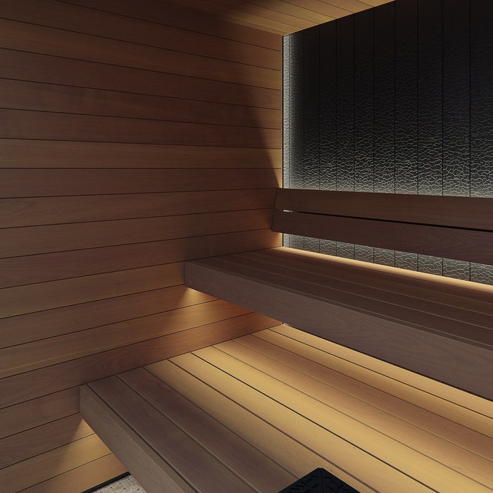 Sauna tradicional cubierta Auroom Vulcana para 3-4 personas