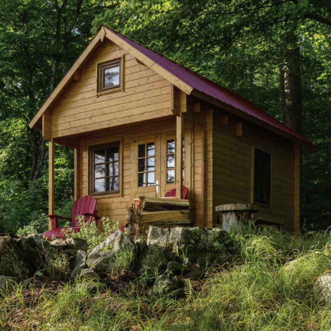 Bunkie Life™ Weekender Cabin Kit with Loft | 151 ft²