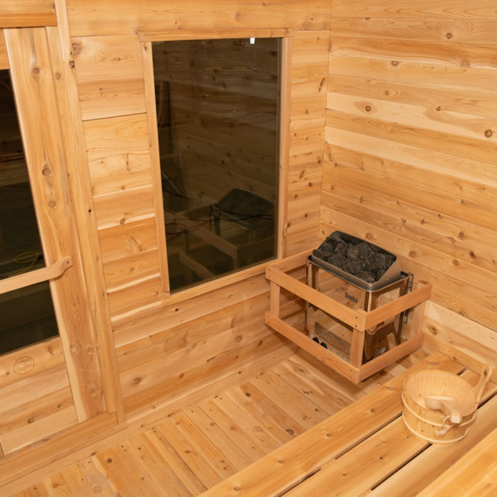 Dundalk Leisurecraft Canadian Timber Luna Sauna para 2-4 personas | CTC22LU