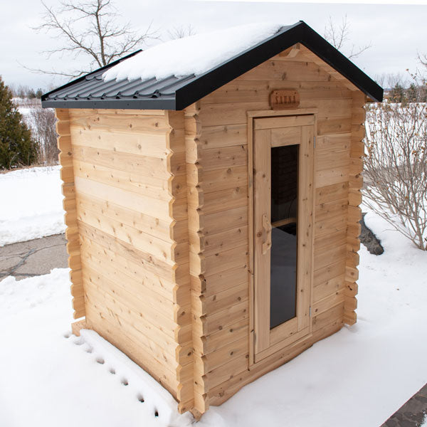 Dundalk Leisurecraft Canadian Timber Sauna Granby Cabin para 2-3 personas | CTC66W