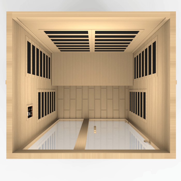 Sauna infrarroja lejana dinámica de bajo EMF para 2 personas Santiago | DYN-6209-01