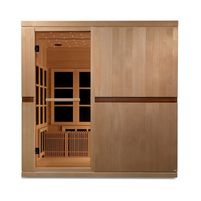 Golden Designs Cataluña Sauna ADA de infrarrojos lejanos EMF cercano a cero para 8 personas | GDI-6880-01