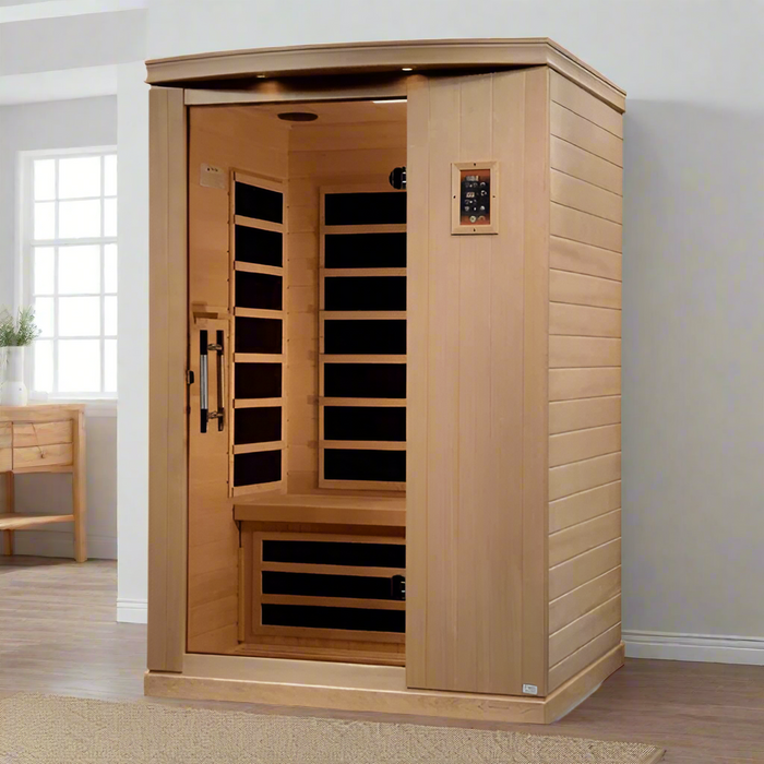 Dynamic Venice Elite 2-person Ultra Low EMF FAR Infrared Sauna | DYN-6210-01-Elite