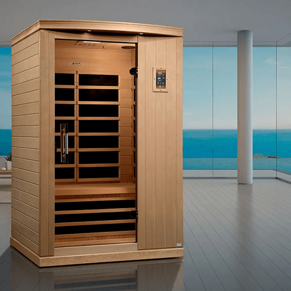 Sauna de infrarrojos dinámicos Venice Elite para 2 personas con CEM ultra bajo FAR | DYN-6210-01-Élite