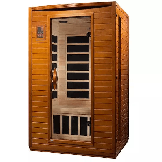 Sauna de infrarrojos dinámicos Versailles para 2 personas con bajo EMF FAR | DYN-6202-03