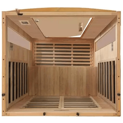 Sauna de infrarrojos dinámicos Versailles para 2 personas con bajo EMF FAR | DYN-6202-03