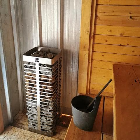Calentador de sauna eléctrico HUUM STEEL 3,5/6/9/10,5kW