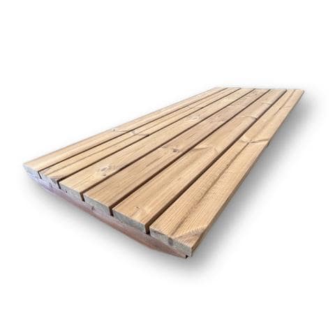 SaunaLife Kit de piso plano para sauna de barril SaunaLife E6