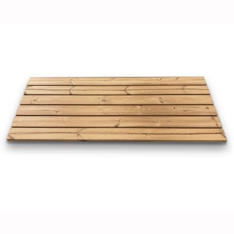SaunaLife Kit de piso plano para sauna de barril SaunaLife E8