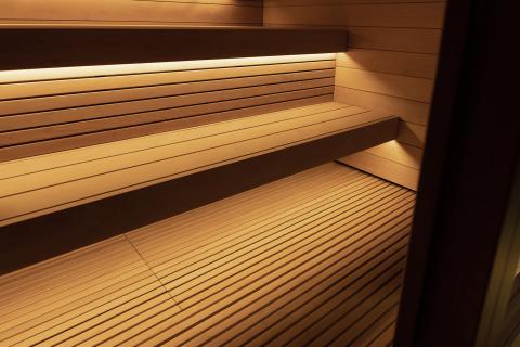 SaunaLife Sauna exterior premontada para 6 personas | Modelo G7/G7S