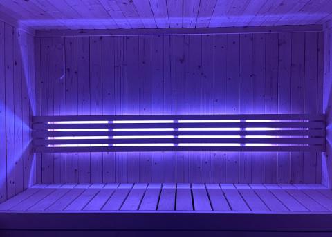 SaunaLife Cromoterapia Iluminación LED para sauna Wifi de 76" | X7MOOD