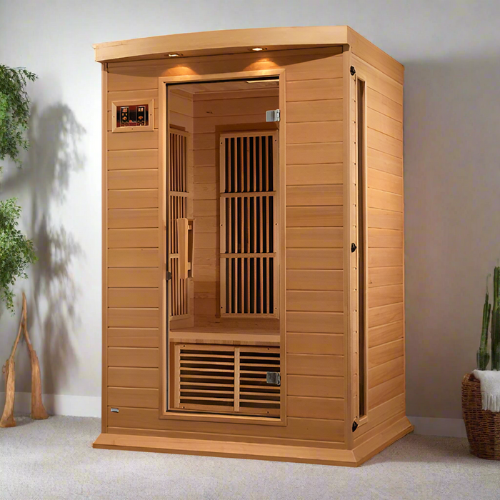 Maxxus 2-Person Low EMF FAR Infrared Sauna | MX-K206-01