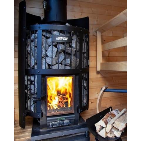 Estufa de sauna de leña Harvia Legend 240 GreenFlame de 15,9 kW | WK200LD